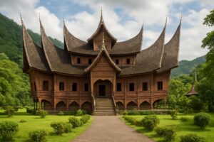 Istano Basa Pagaruyung, istana tradisional Minangkabau.
