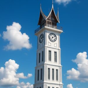 Jam Gadang, ikon Kota Bukittinggi.