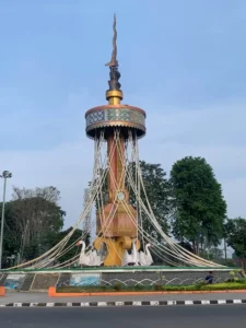Monumen Keris Siginjai di Kota Jambi, ikon kota yang megah