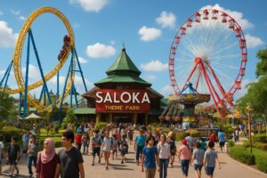 Saloka Theme Park, taman hiburan modern dengan wahana seru di Semarang
