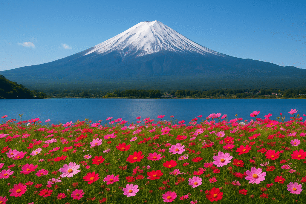 Gunung Fuji ikonik Jepang